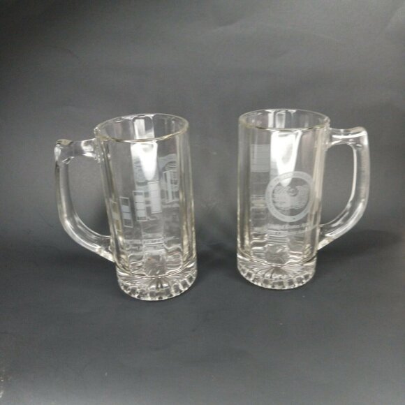 United States Army Warrant Officers Association Glass Mugs Ft Bragg Set Of 2 - Picture 4 of 6